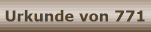 Urkunde von 771